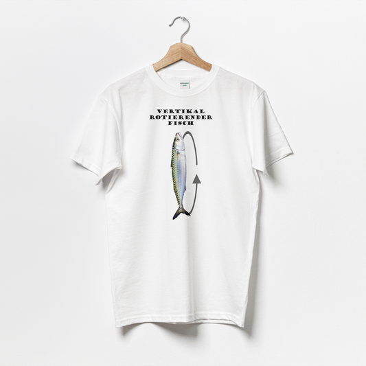 "Vertikal rotierender Fisch" | T-Shirt